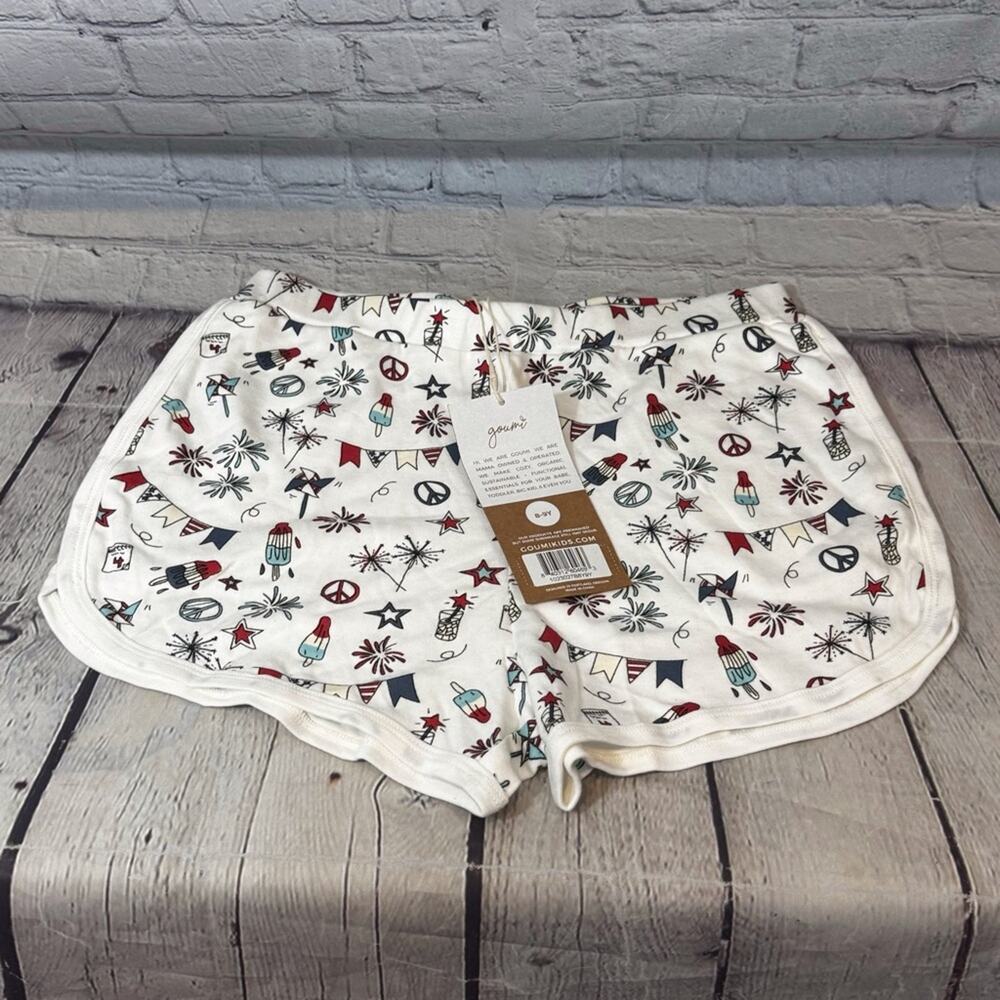 Goumi Fourth of July Pattern Shorts